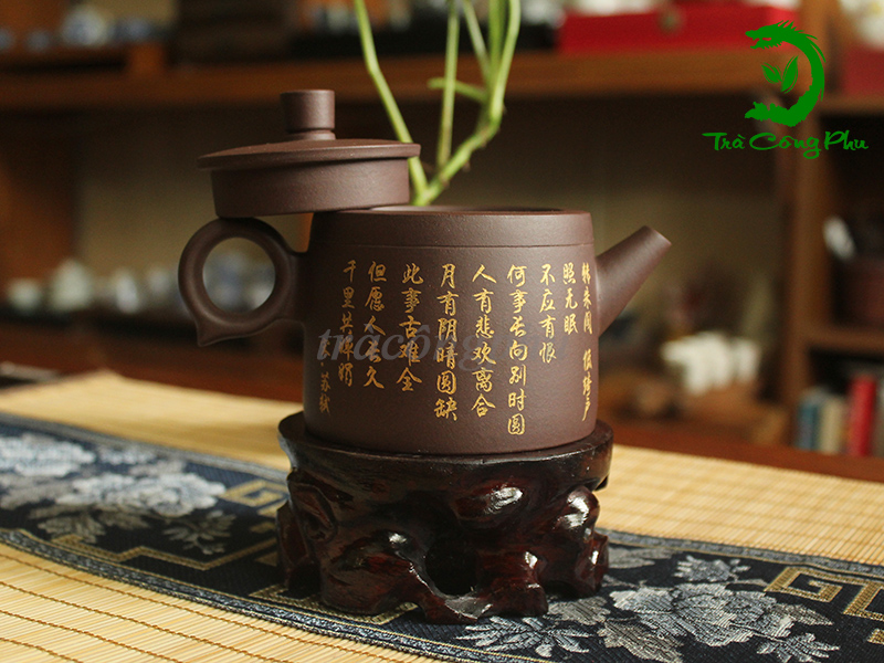 Ấm Tử Sa hán ngõa - ATS1242